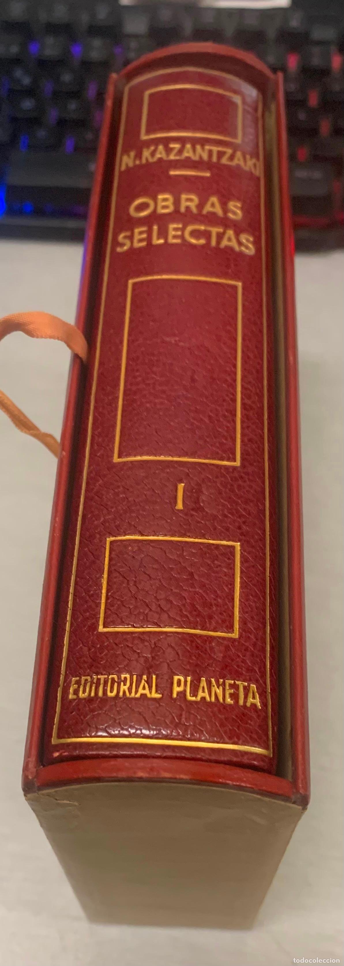 Libros de segunda mano: NIKOS KAZANTZAKI - OBRAS SELECTAS TOMO I NOVELAS / PLANETA 1&ordf; EDICI&Oacute;N 1960