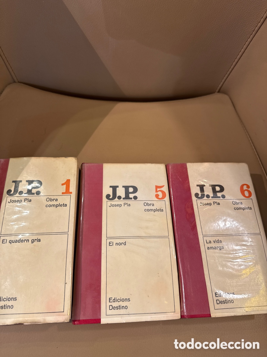 Libros de segunda mano: Lote 3 Tomos Obra Completa JOSEP PLA - Vol. 1, 5 y 6 - Edicions Destino (1966-67)