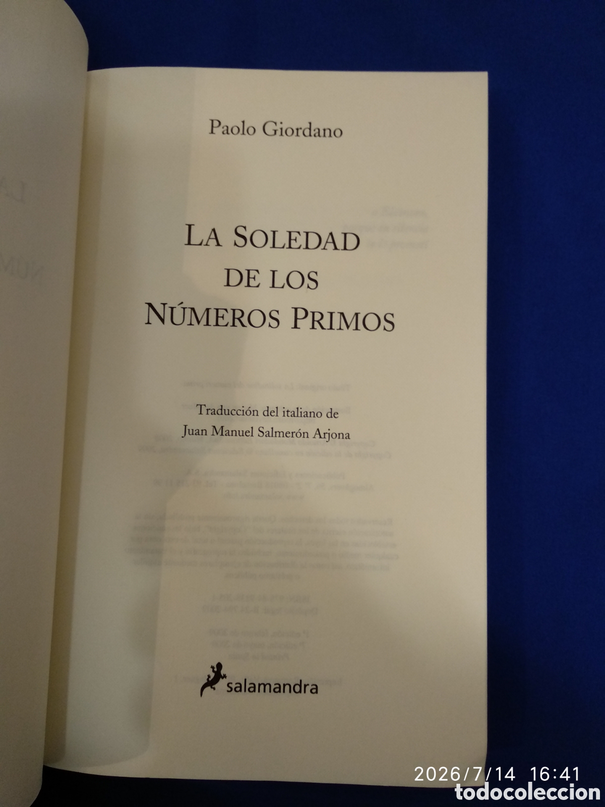 Libros de segunda mano: La Soledad de Los n&uacute;meros primos - Foto 10