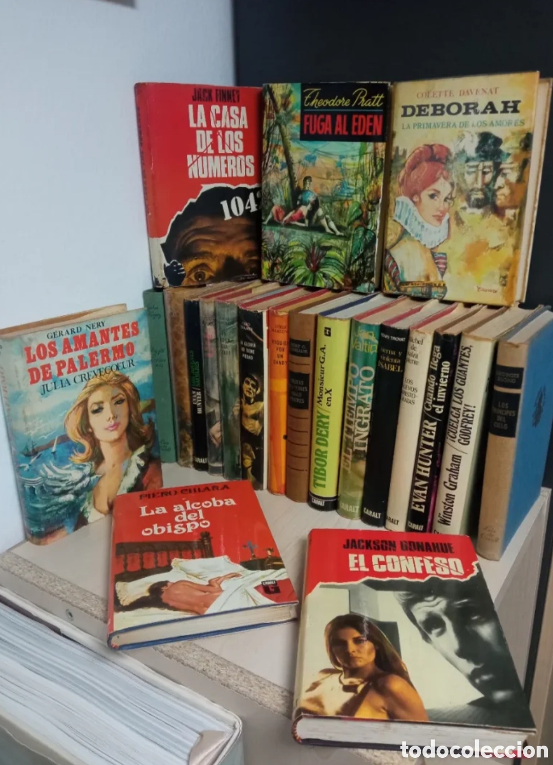 Livres d'occasion: Lote Novelas Luis de Caralt 1948-1978 / Colecci&oacute;n Gigante, Sirena, Vida Vivida, Violencia y La Llama