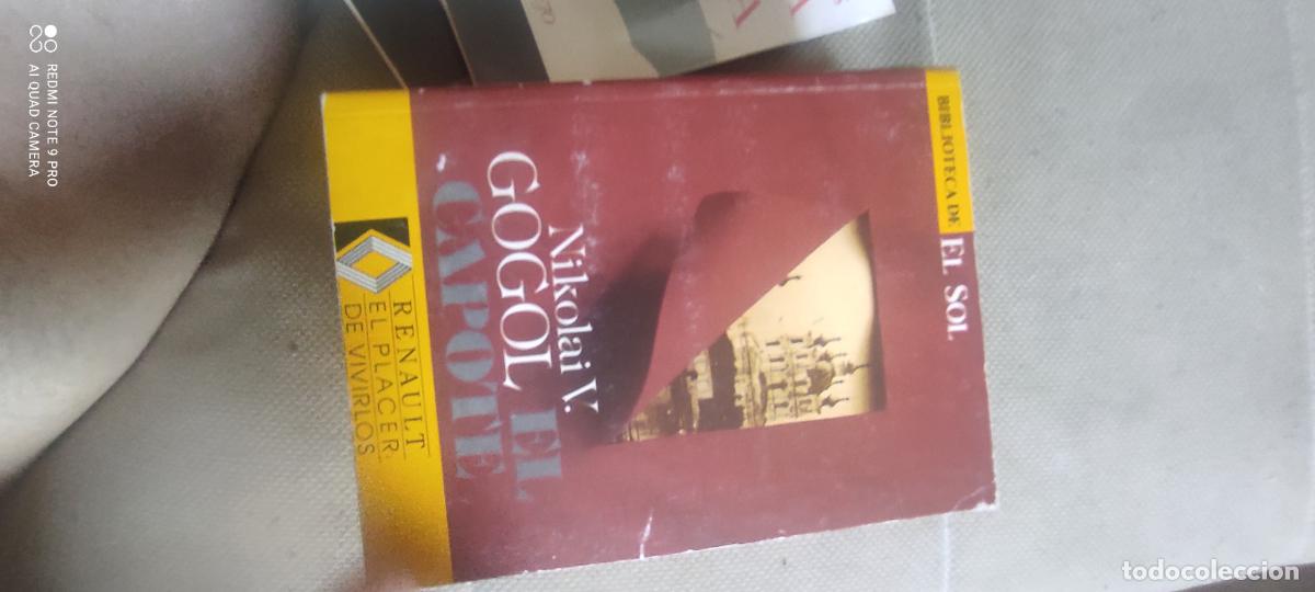 Libros de segunda mano: el capote, de Gogol. Biblioteca El Sol