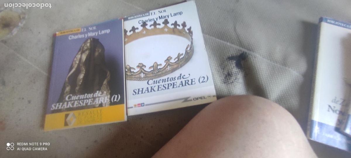 Libros de segunda mano: Cuentos de Shakespeare, 2 vols. Biblioteca El Sol