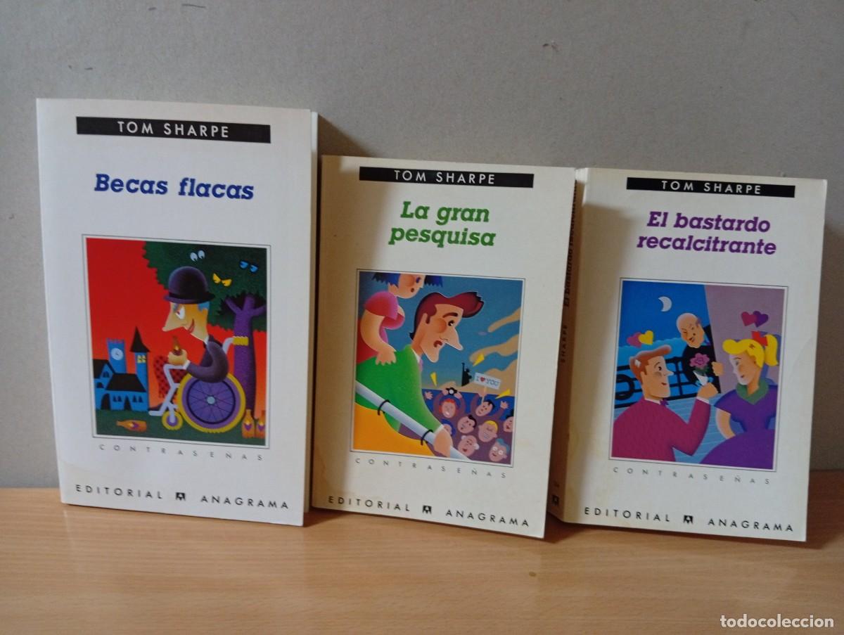 Livres d'occasion: LOTE DE 3 NOVELAS DE TOM SHARPE EDITADAS A&Ntilde;OS 90