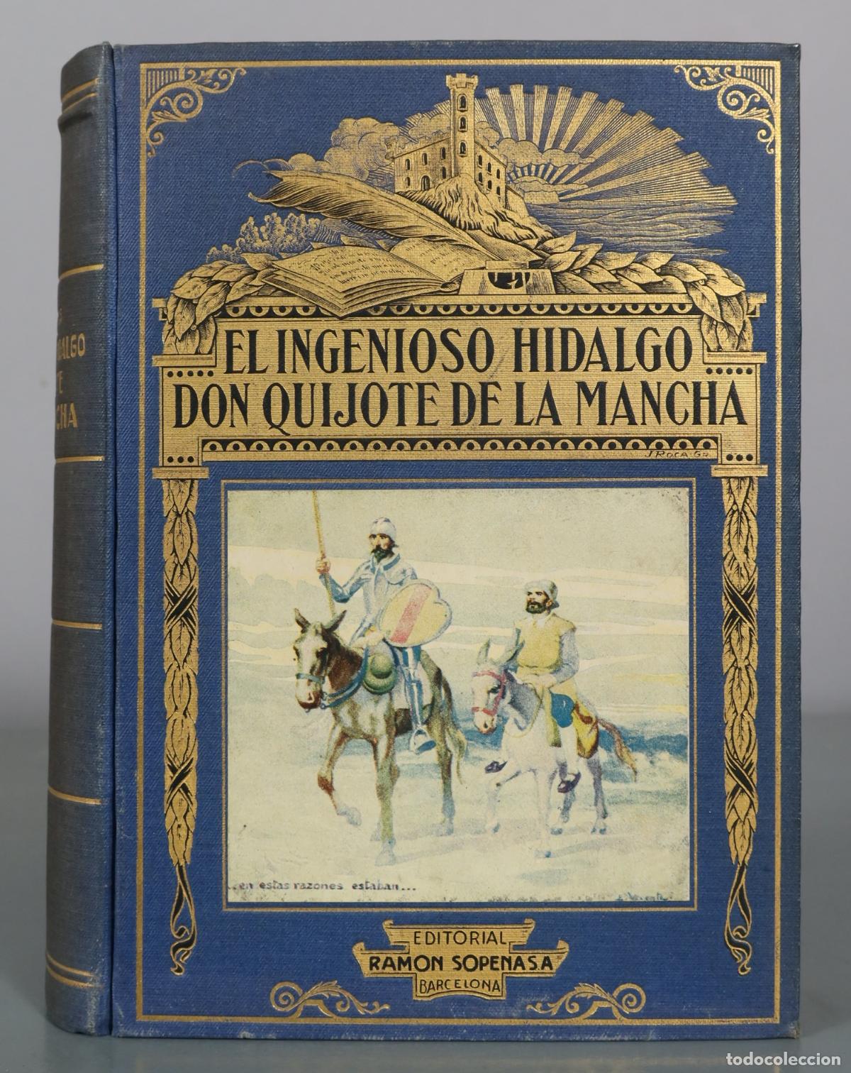 Libros de segunda mano: El Ingenioso Hidalgo Don Quijote de la Mancha - Miguel de Cervantes Saavedra - Editorial Ram&oacute;n