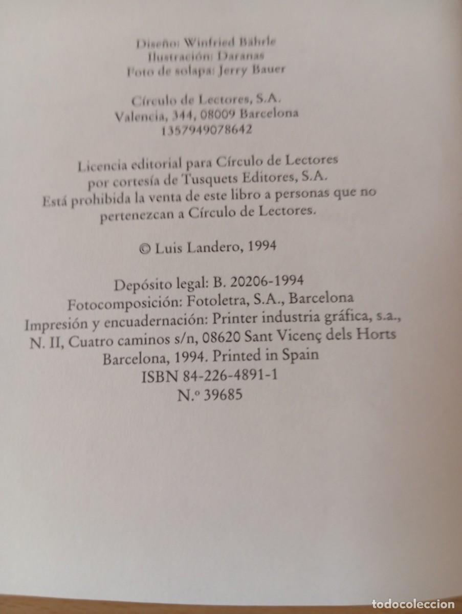 Libros de segunda mano: LOTE DE 3 NOVELAS PARA CIRCULO DE LECTORES - Foto 18