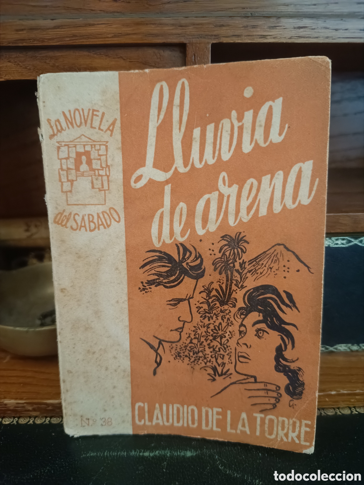 Libros de segunda mano: CLAUDIO DE LA TORRE: LLUVIA DE ARENA 1&ordf; ED. AUTOGRAFO CON DEDICATORIA Y FIRMA DEL AUTOR. 1954