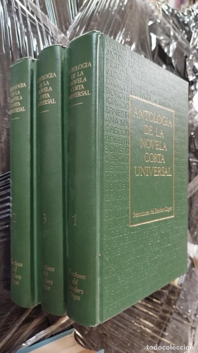 Libros de segunda mano: ANTOLOGIA NOVELA CORTA UNIVERSAL 3 TOMOS / READER&acute;S DIGEST / EVA204