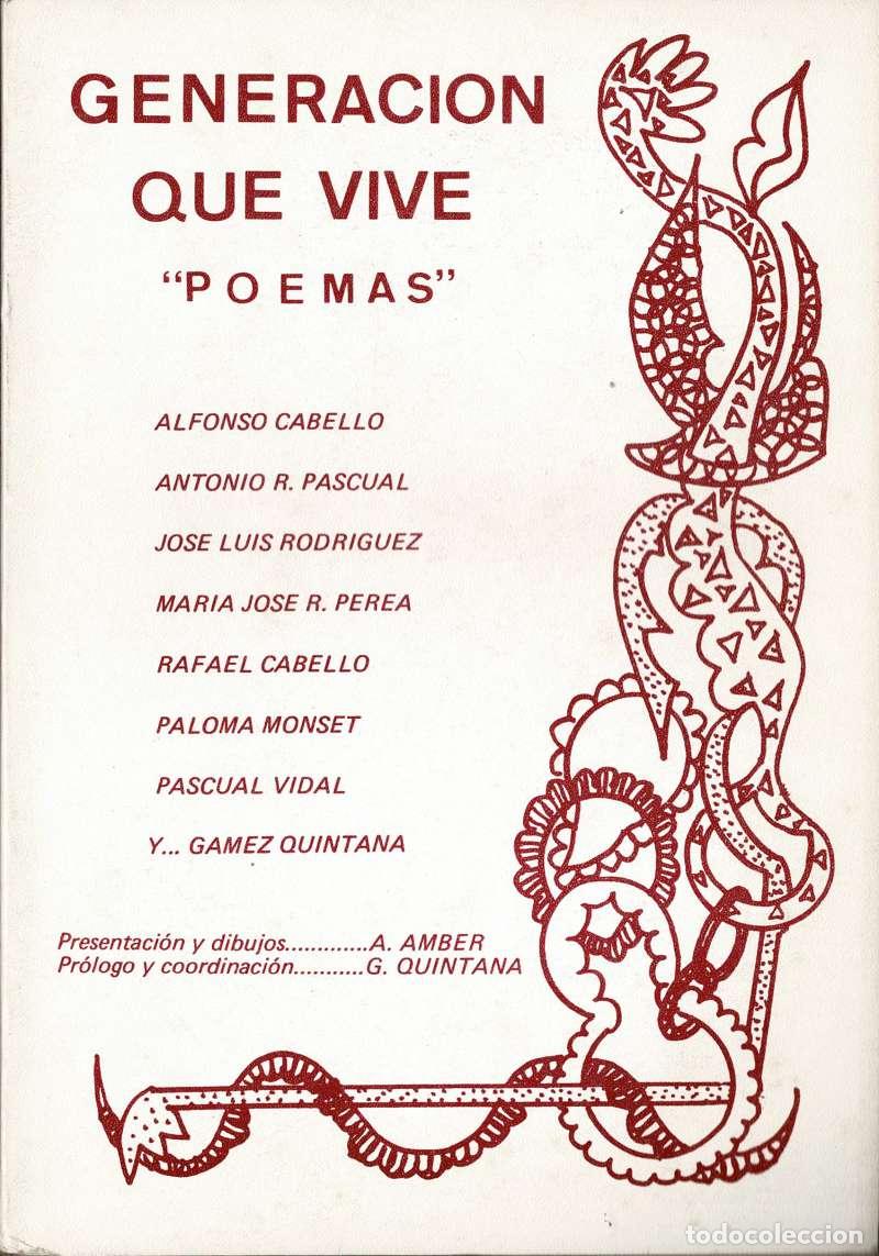 Libros de segunda mano: Generaci&oacute;n que vive. Poemas - AA.VV.