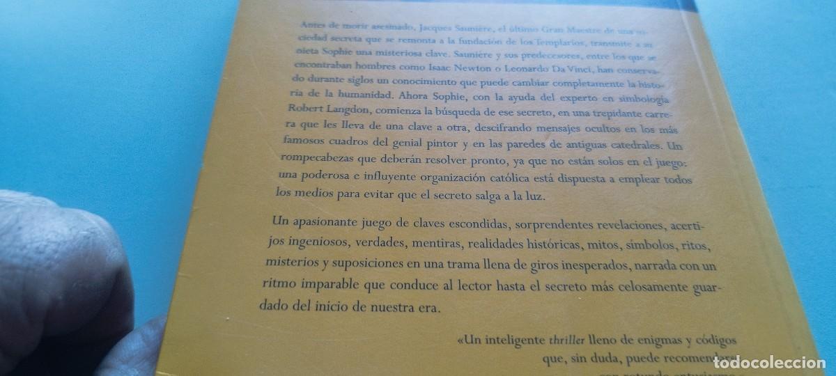 Libros de segunda mano: CODIGO DA VINCI / DAN BROWN / GARA 57 / UMBRIEL - Foto 4