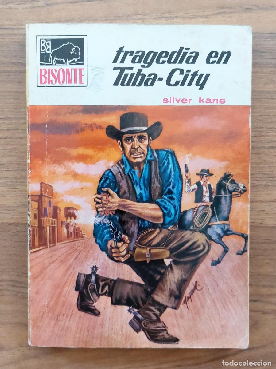 Libros de segunda mano: COLECCION BISONTE OESTE N&ordm; 1116-TRAGEDIA EN TUBA-CITY (SILVER KANE) NOVELAS-BOLSILIBROS-PULP