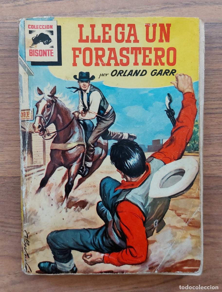 Libros de segunda mano: COLECCION BISONTE OESTE N&ordm; 720-LLEGA UN FORASTERO (ORLAND GARR) NOVELAS-BOLSILIBROS-PULP