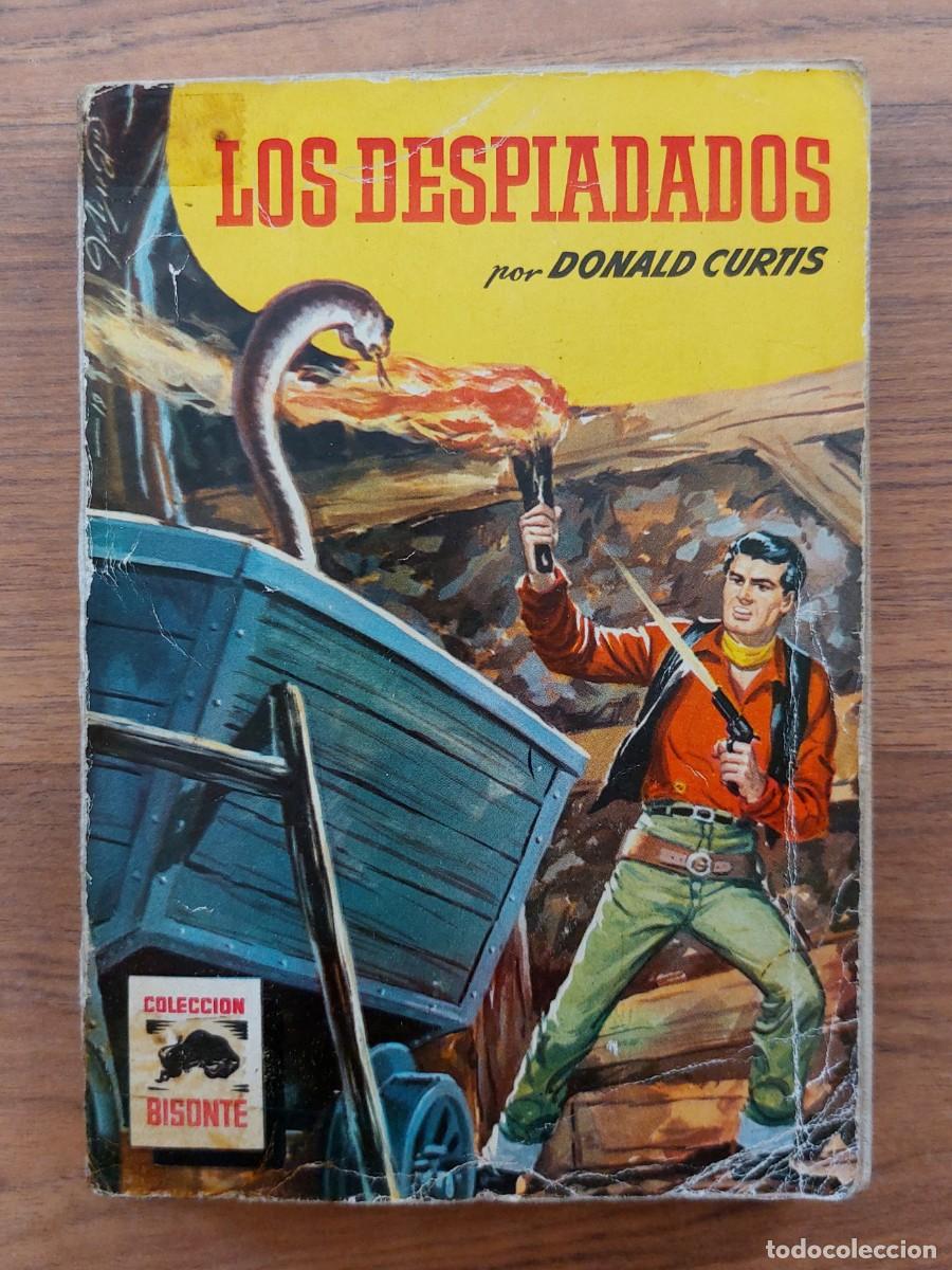 Libros de segunda mano: COLECCION BISONTE OESTE N&ordm; 701-VOLUMEN DOBLE-LOS DESPIADADOS (DONALD CURTIS) NOVELAS-BOLSILIBROS