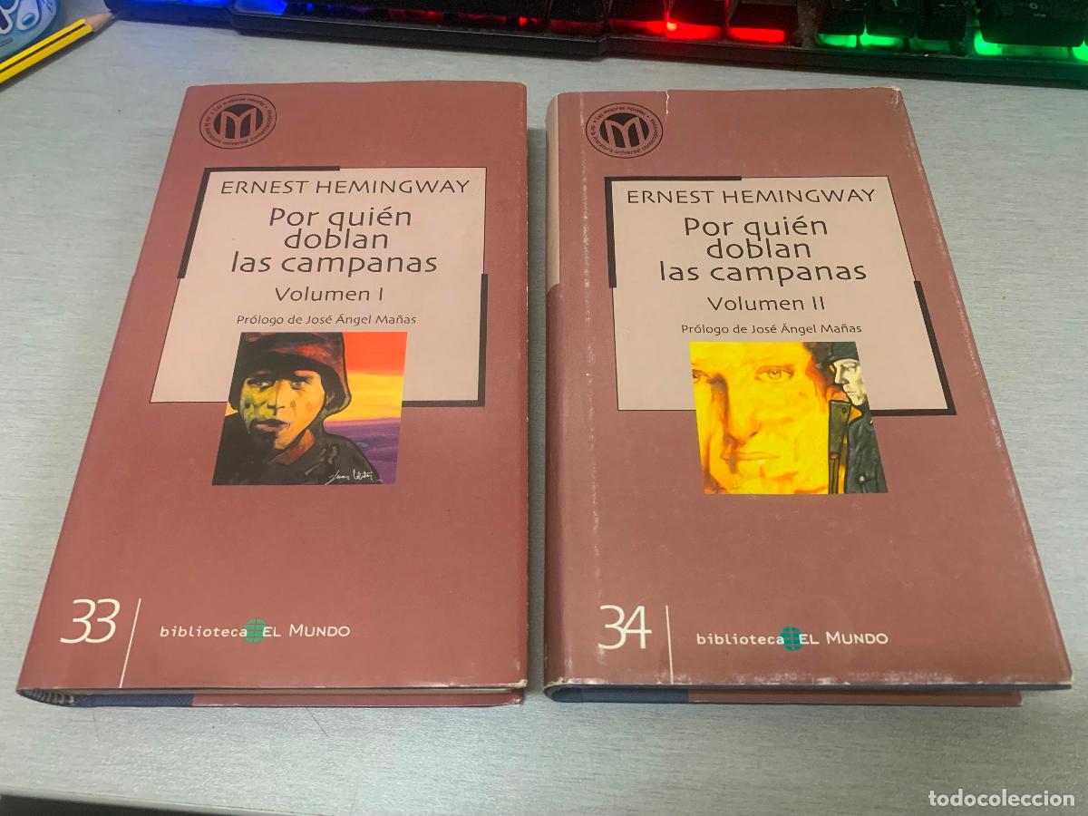 Libros de segunda mano: POR QU&Iacute;EN DOBLAN LAS CAMPANAS / ERNEST HEMINGWAY / BIBLIOTECA EL MUNDO 2003