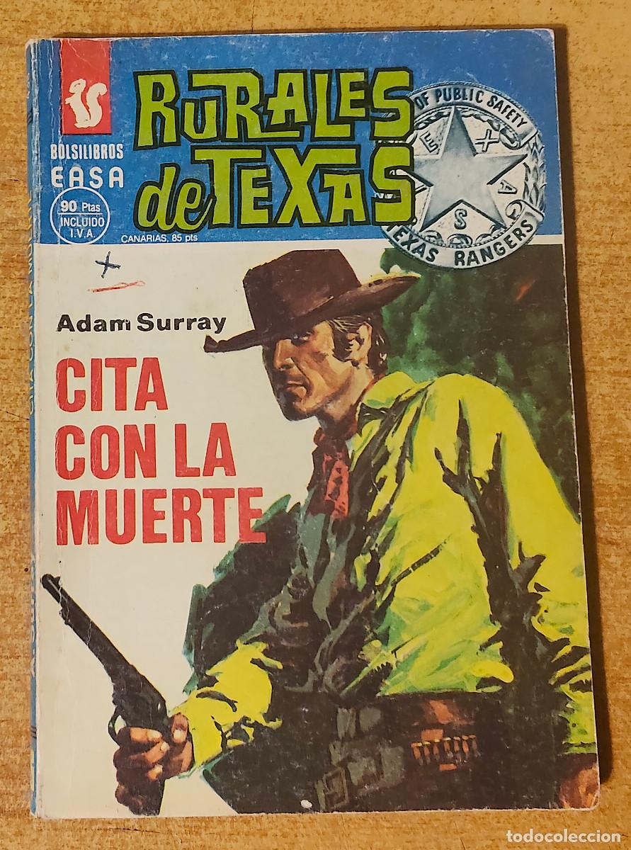 Libros de segunda mano: bolsilibros - RURALES DE TEXAS.- Cita con la muerte - HENRY KEYSTONE. EASA. - libro bolsillo