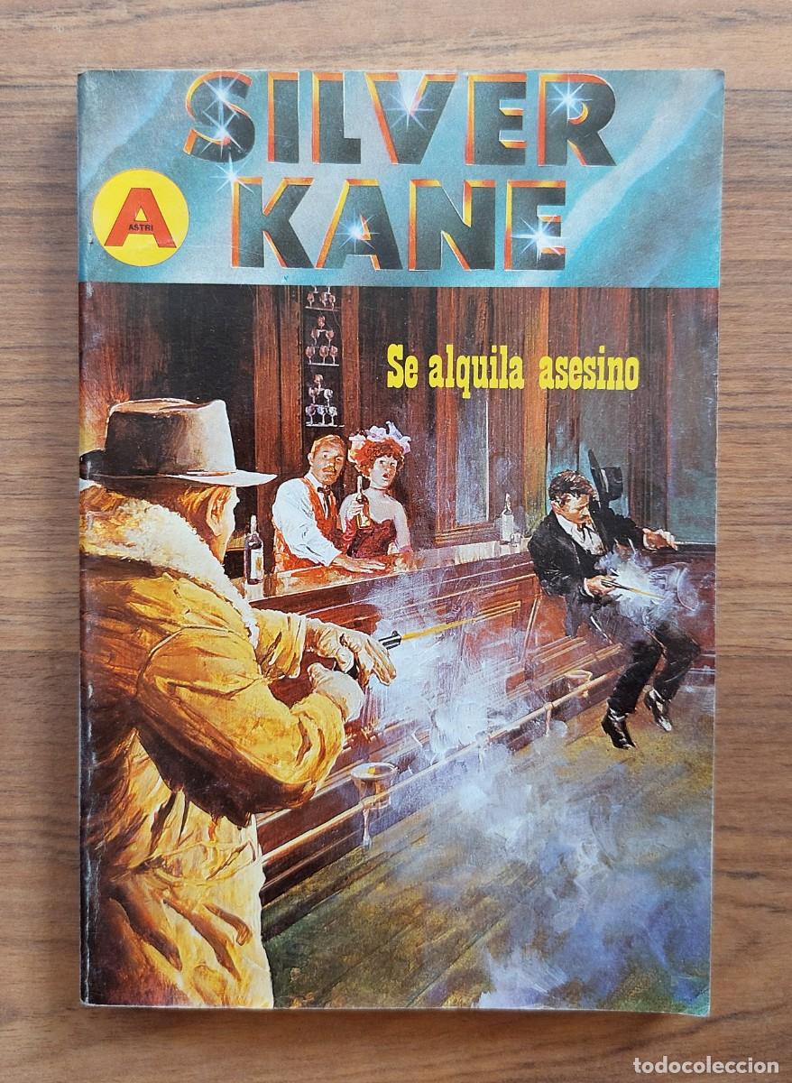 Libros de segunda mano: COLECCION SILVER KANE OESTE N&ordm; 172-SE ALQUILA UN ASESINO (SILVER KANE) NOVELAS-BOLSILIBROS-PULP