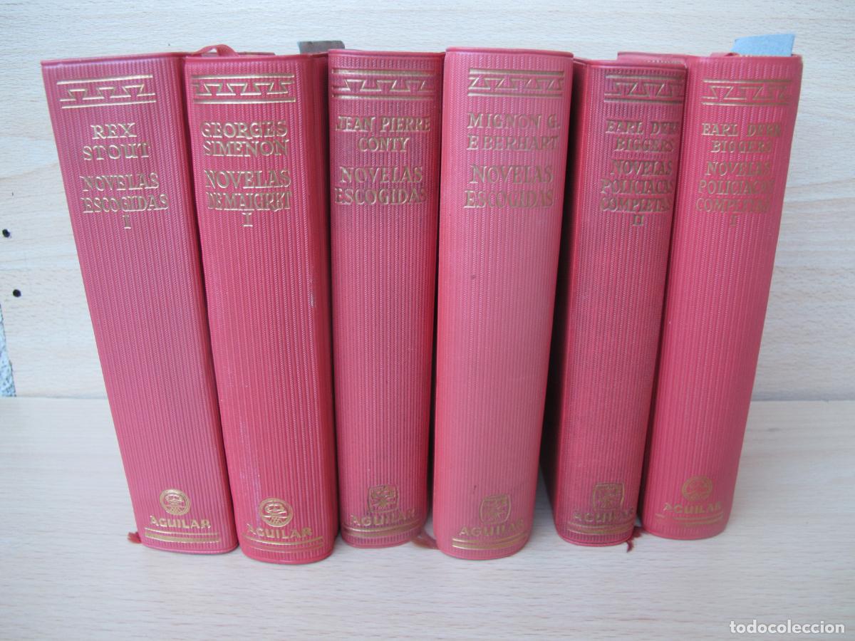 Libros de segunda mano: PACK DE 6 LIBROS DE NOVELAS - EDITORIAL AGUILAR, DE LA COLECCI&Oacute;N LINCE ASTUTO.