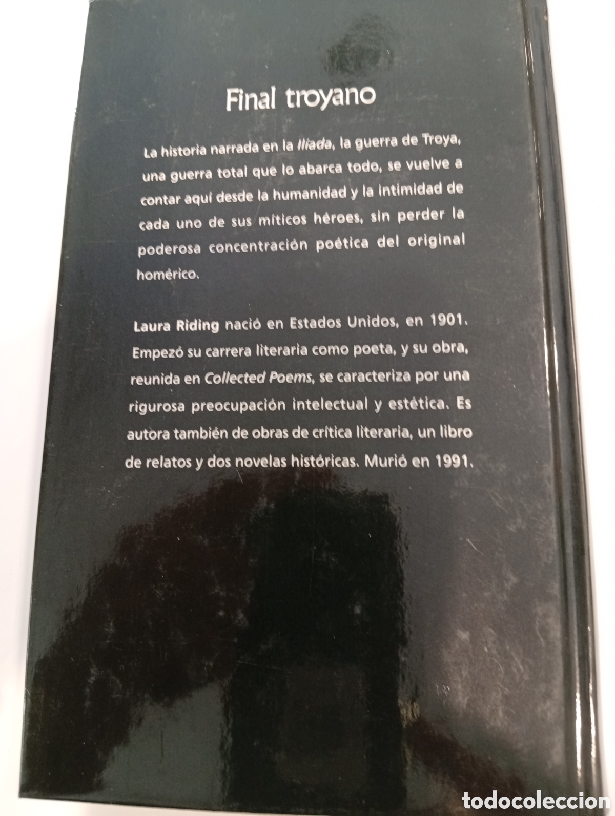 Libros de segunda mano: Final Troyano Laura Riding - Foto 2