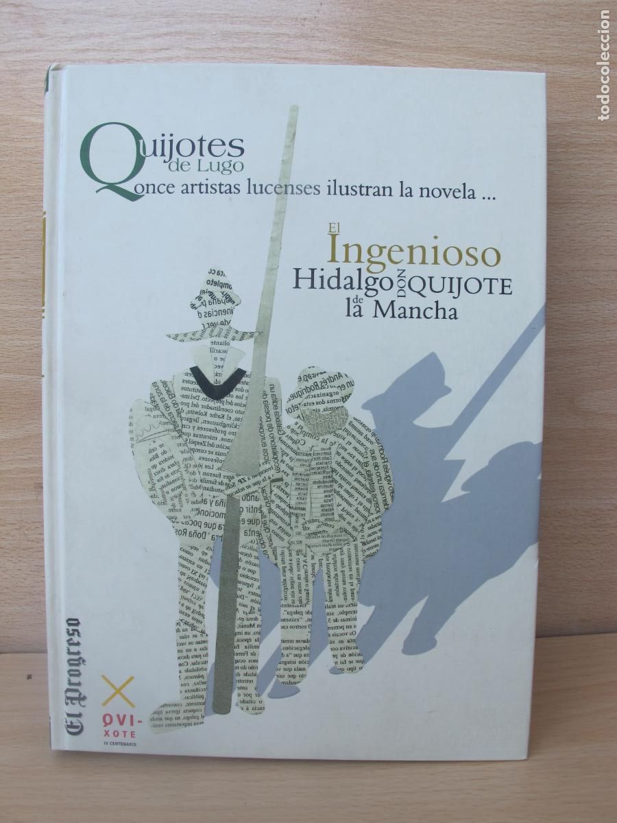 Libros de segunda mano: QUIJOTE DE LUGO : 11 ARTISTAS LUCENSES ILUSTRAN LA NOVELA EL QUIJOTE DE LA MANCHA .- ED. PROGRESO