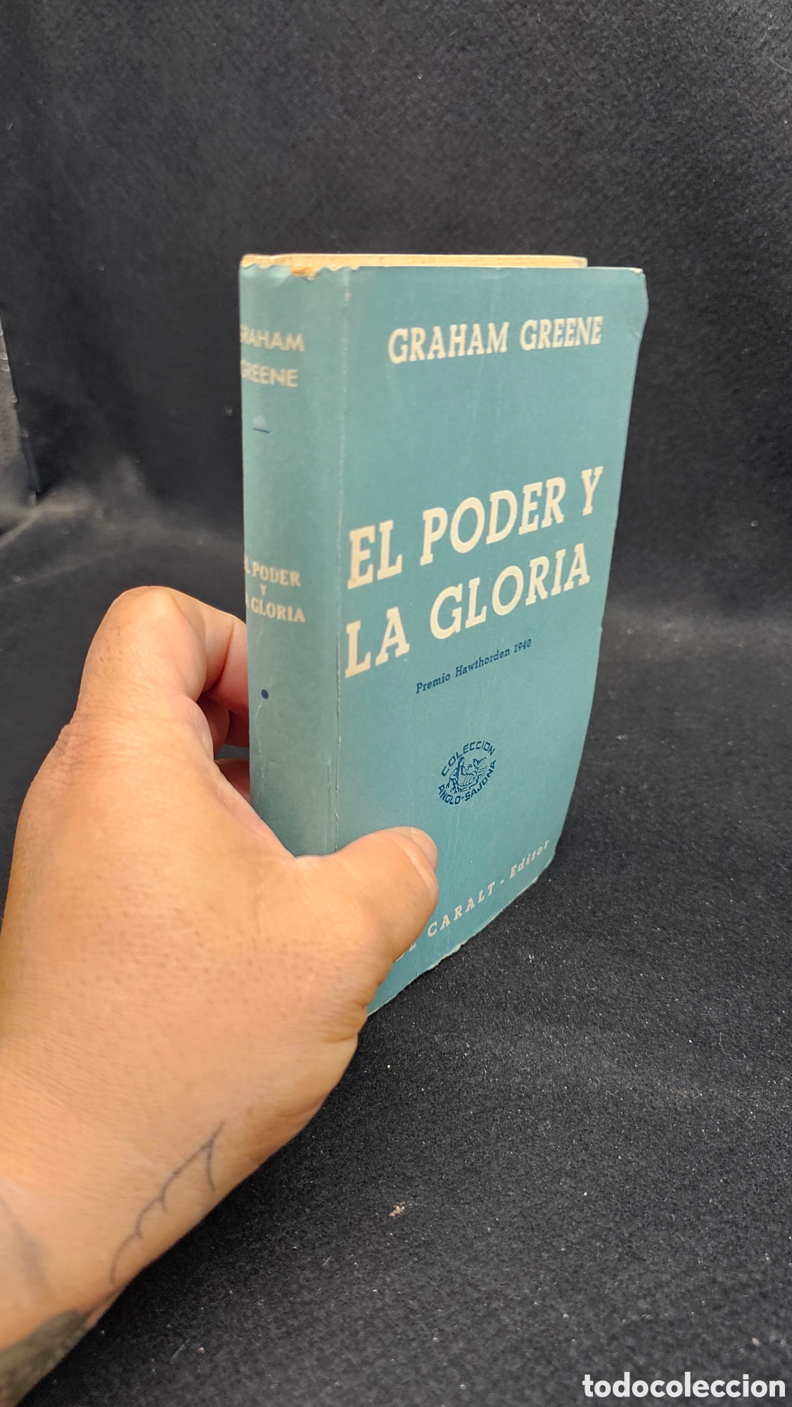 Libros de segunda mano: novela El poder y la gloria de Graham Greene decada de 1940 - Foto 2