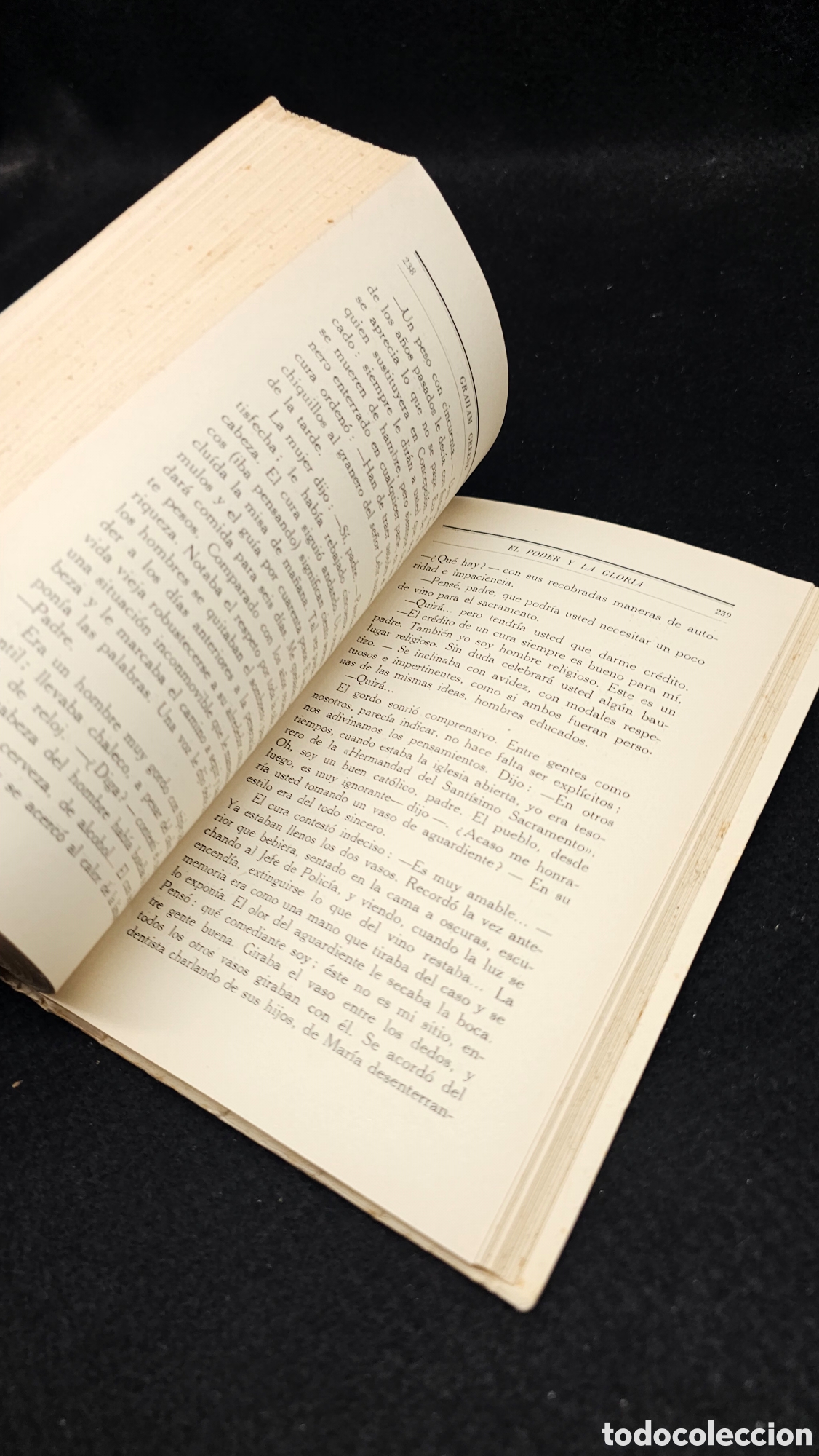 Libros de segunda mano: novela El poder y la gloria de Graham Greene decada de 1940 - Foto 5