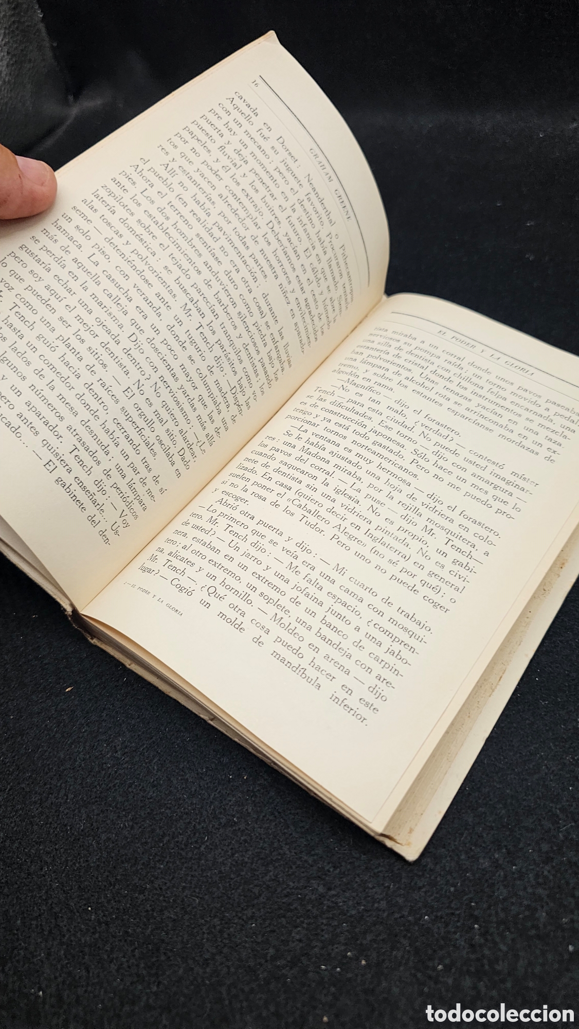 Libros de segunda mano: novela El poder y la gloria de Graham Greene decada de 1940 - Foto 7
