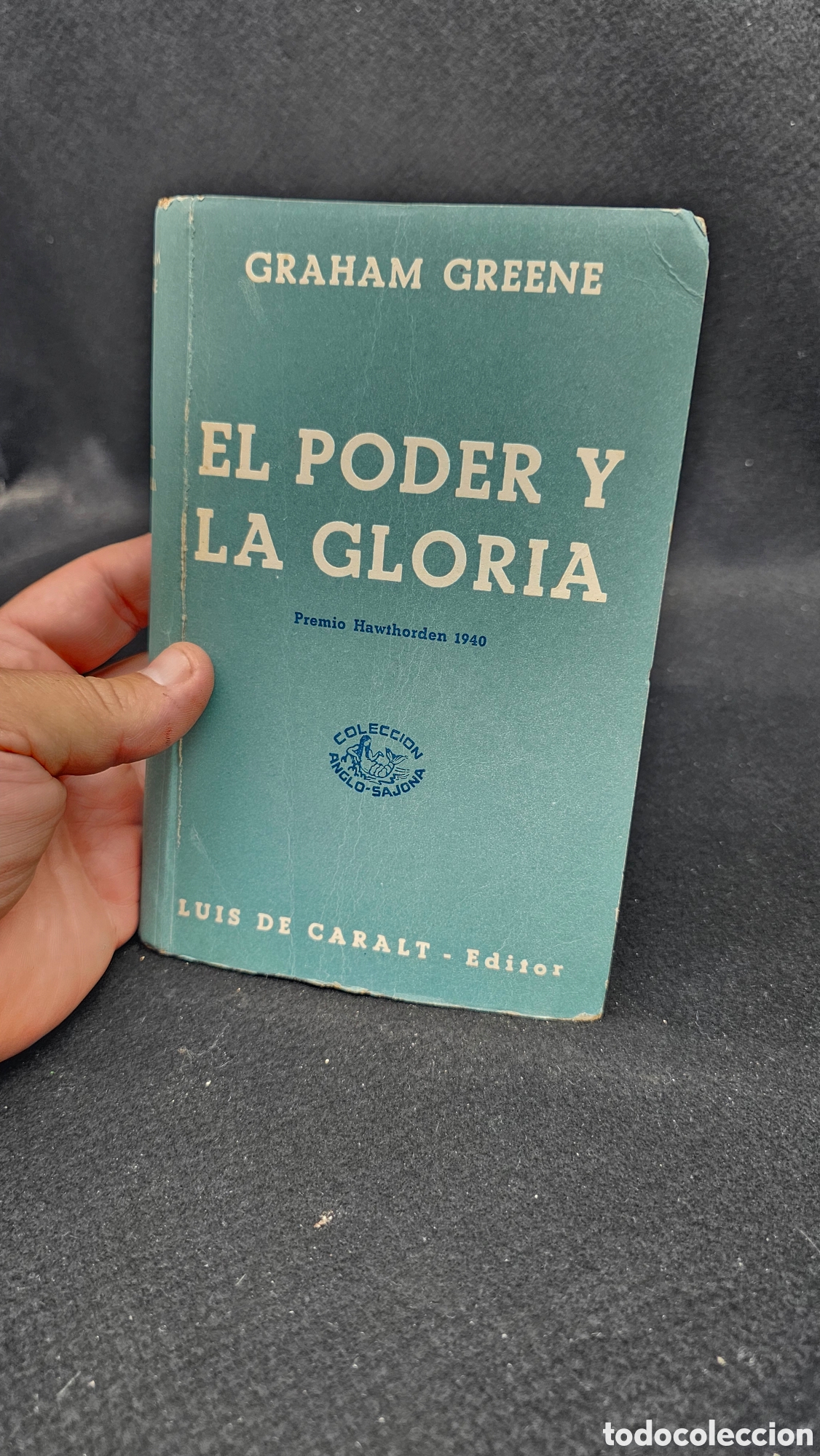 Libros de segunda mano: novela El poder y la gloria de Graham Greene decada de 1940