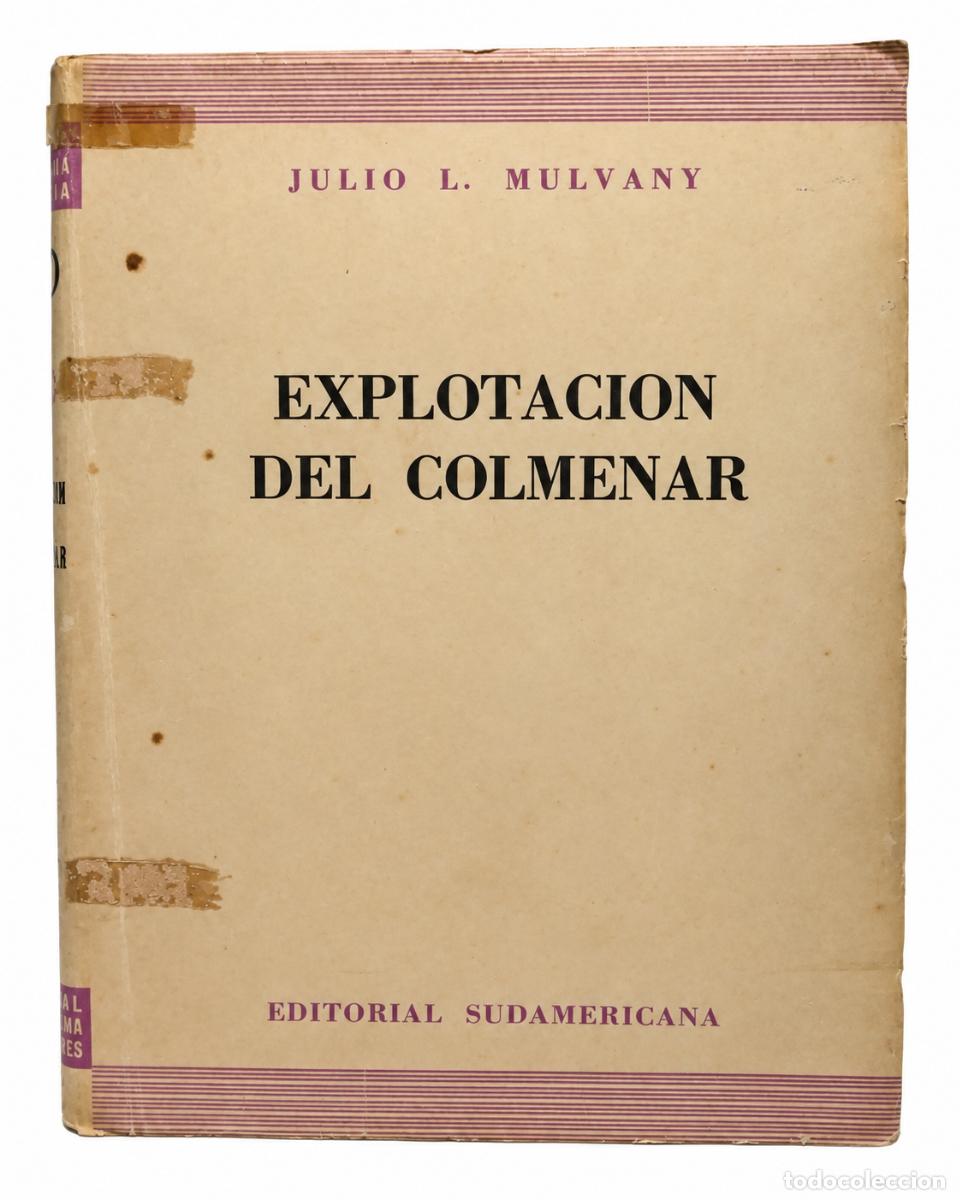 Libros de segunda mano: JULIO L. MULVANY &ndash; EXPLOTACI&Oacute;N DEL COLMENAR &ndash; EDITORIAL SUDAMERICANA &ndash; s/f &ndash; LM