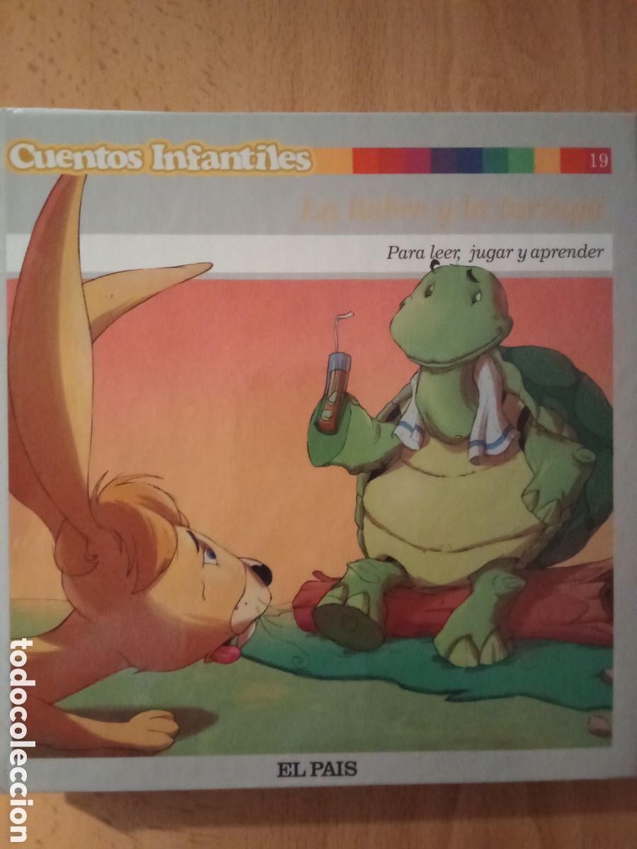 Libros de segunda mano: Cuentos infantiles LA LIEBRE y la TORTUGA el PAIS n&ordm;19