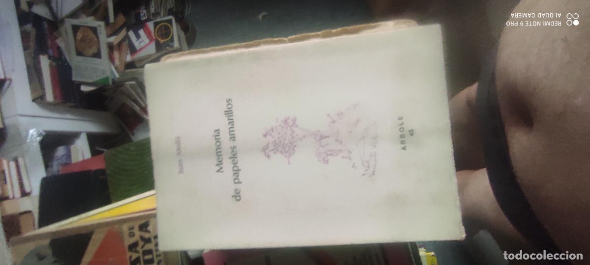 Libros de segunda mano: Juan Moll&aacute; - MEMORIA DE PAPELES AMARILLOS