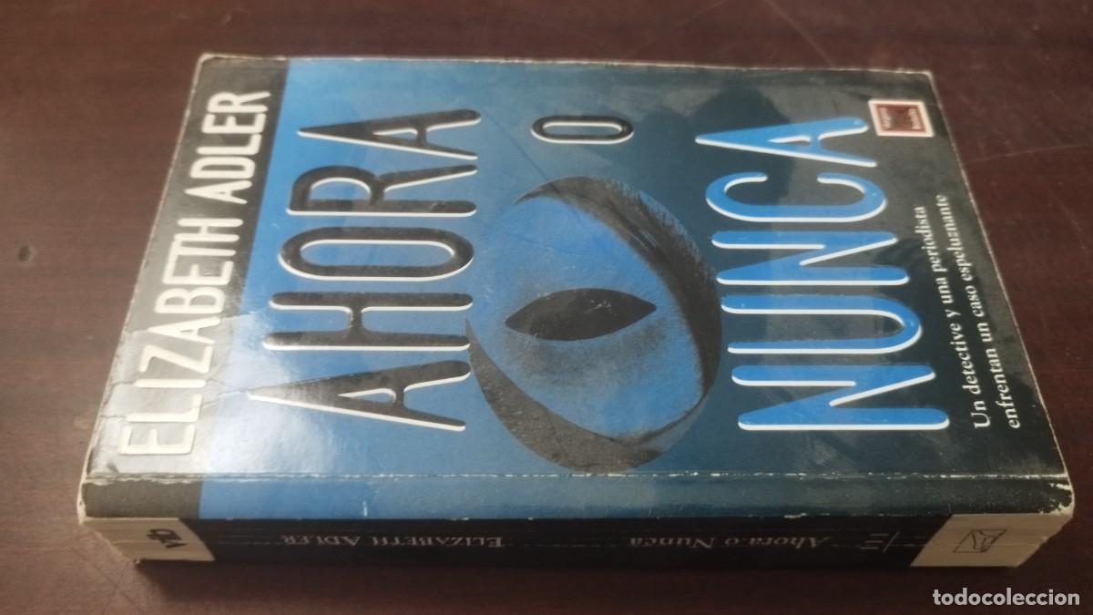 Libros de segunda mano: AHORA O NUNCA / ELIZABETH ADLER / Z603 / JAVIER VERGARA