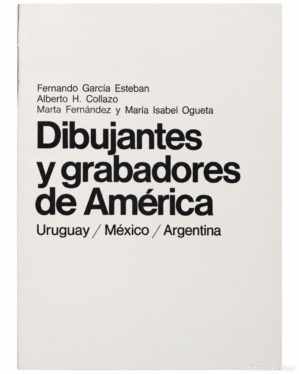 Libros de segunda mano: Dibujantes y grabadores de Am&eacute;rica. Uruguay / M&eacute;xico / Argentina &ndash; Centro Editor de Am&eacute;rica LM