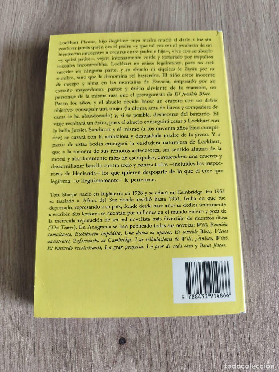 Libros de segunda mano: El bastardo recalcitrante Tom Sharpe - Foto 2