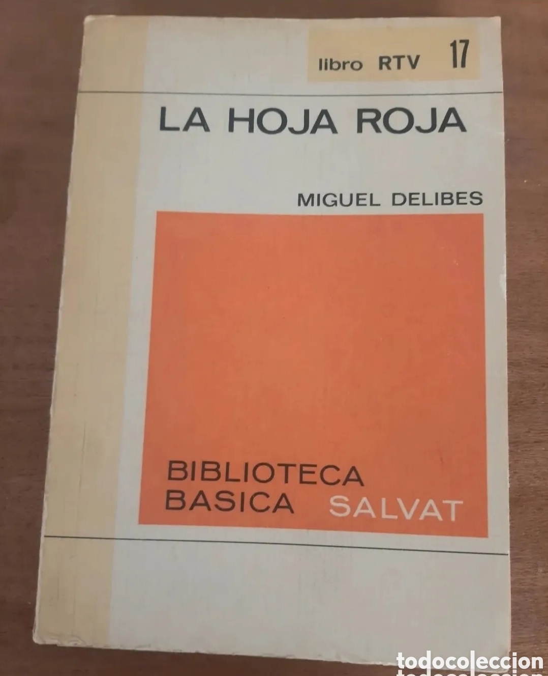 Second hand books: Miguel Delibes la hoja roja biblioteca b&aacute;sica Salvat