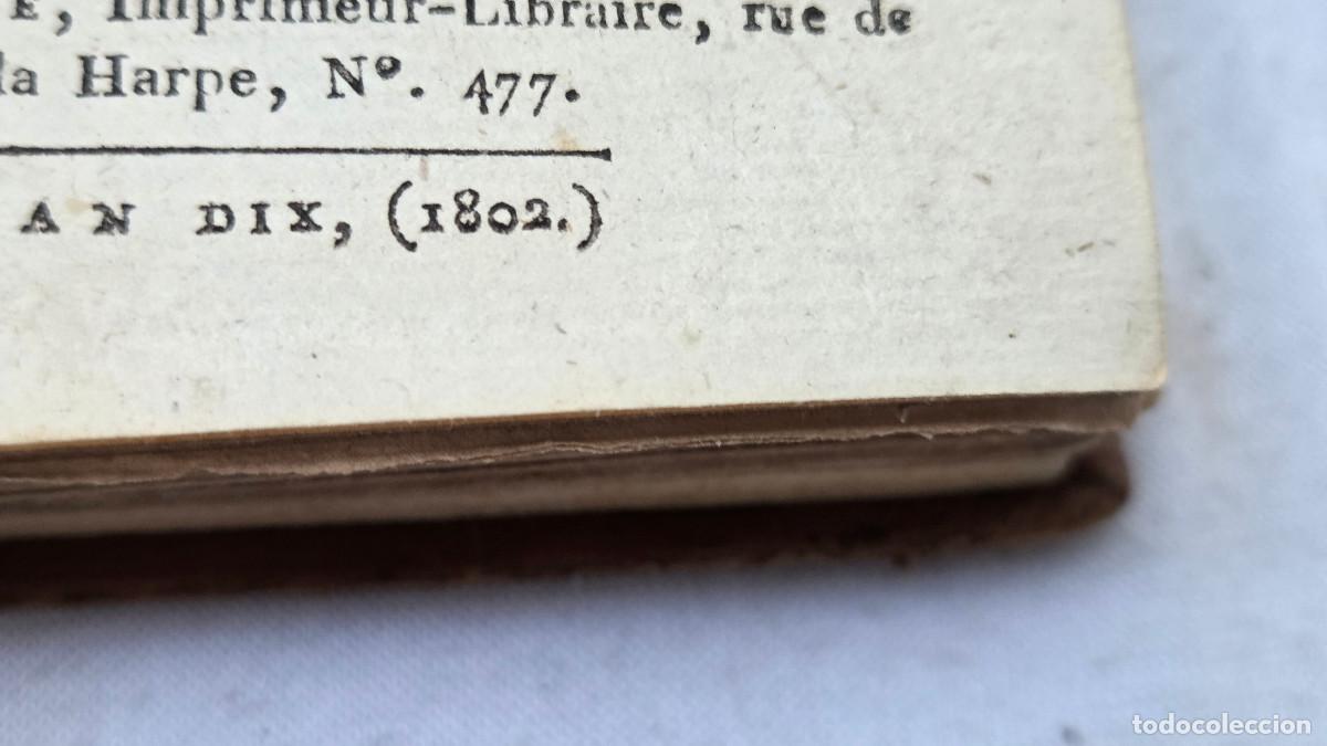 Libros de segunda mano: libro antiguo del a&ntilde;o 1802 - Foto 4