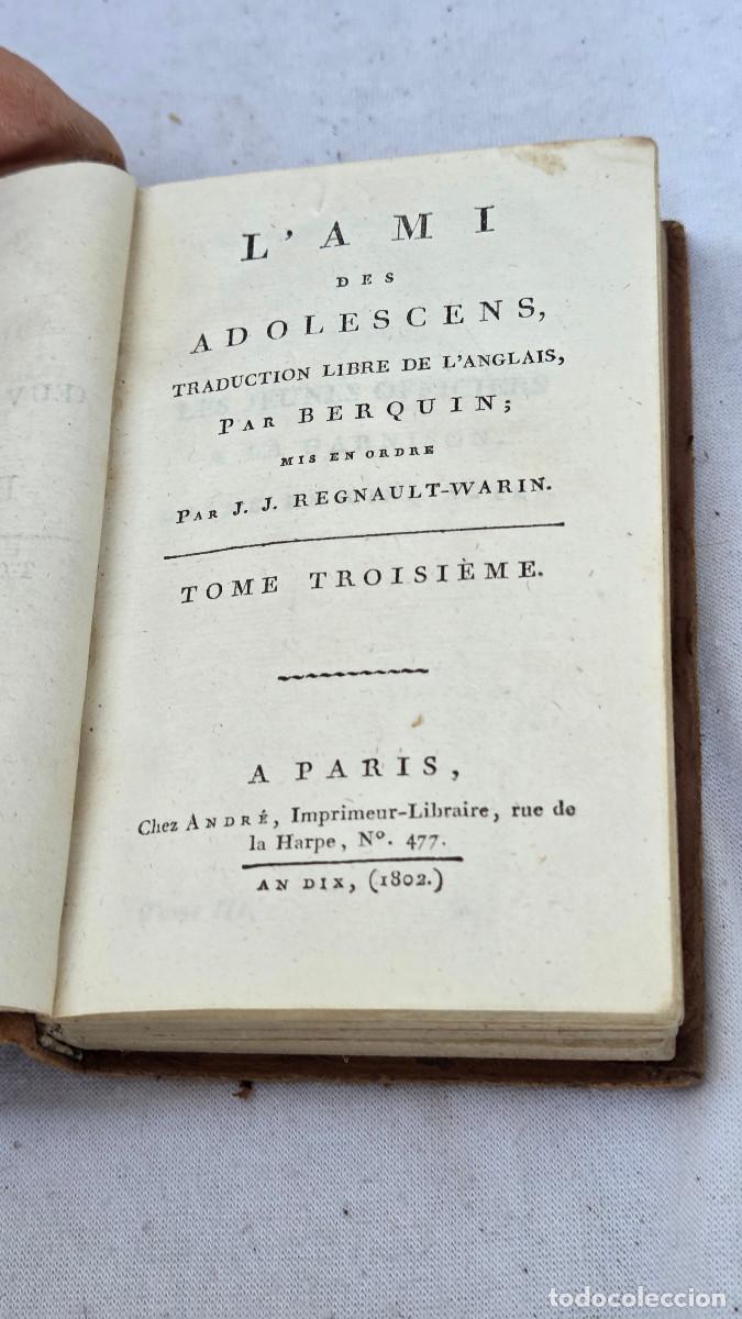 Libros de segunda mano: libro antiguo del a&ntilde;o 1802 - Foto 4