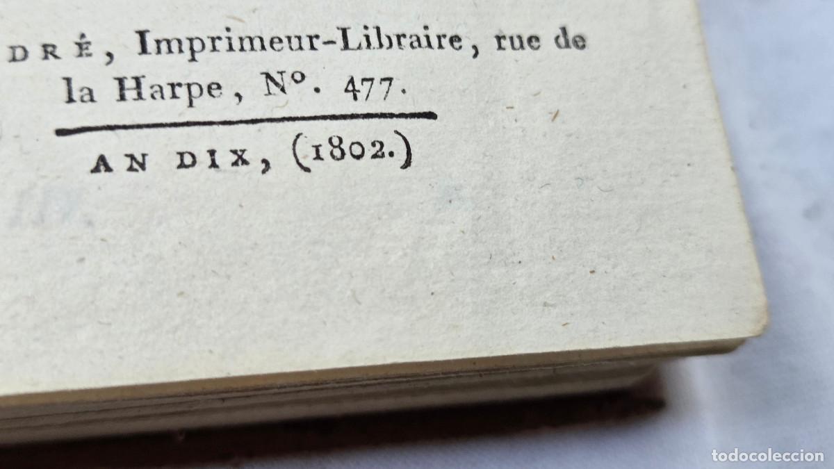 Libros de segunda mano: libro antiguo del a&ntilde;o 1802 - Foto 5