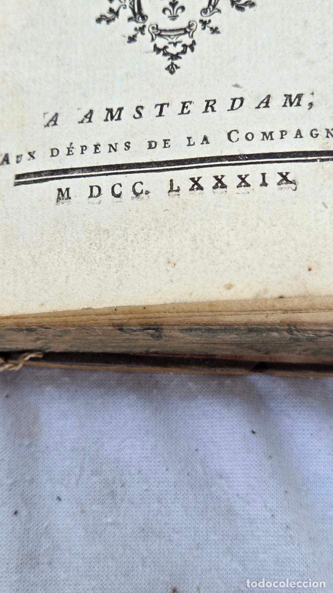 Libros de segunda mano: libro20 antiguo del a&ntilde;o 1789 - Foto 6