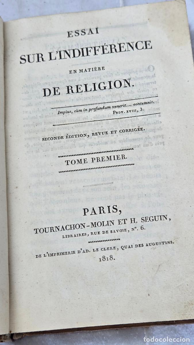 Libros de segunda mano: libro antiguo del a&ntilde;o 1818 - Foto 4