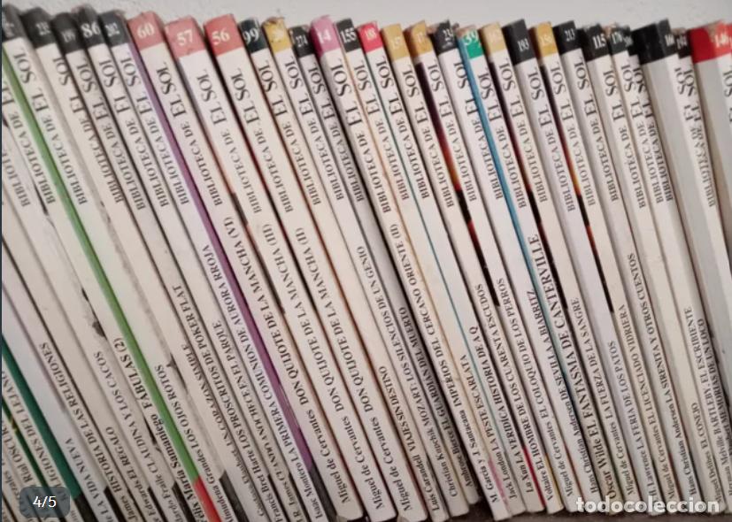 Libros de segunda mano: BIBLIOTECA DE EL SOL - 286 LIBROS ANAYA - Foto 4
