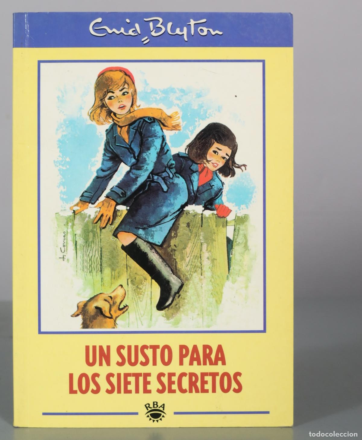 Libri di seconda mano: Un susto para los siete secretos - Enid Blyton - RBA