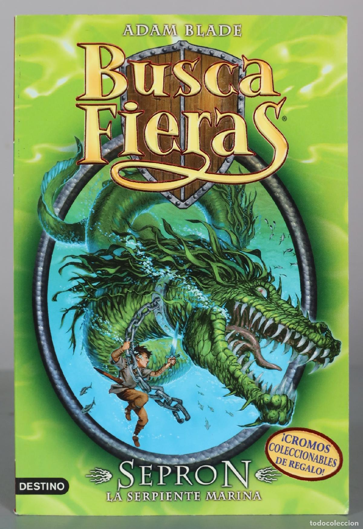 Libros de segunda mano: BuscaFieras - Sepron, la serpiente marina - Adam Blade - Destino