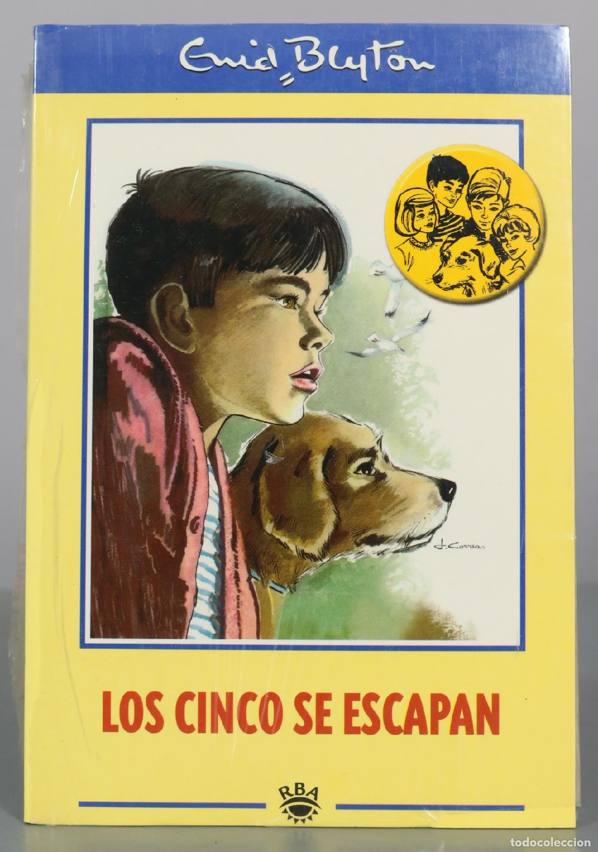 Libros de segunda mano: Los cinco se escapan - Enid Blyton - RBA . PRECINTADO