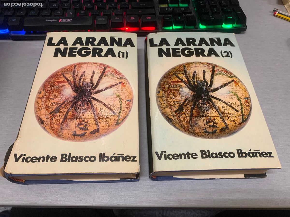 Libros de segunda mano: LA ARA&Ntilde;A NEGRA / VICENTE BLASCO IB&Aacute;&Ntilde;EZ / A.T.E. 1975