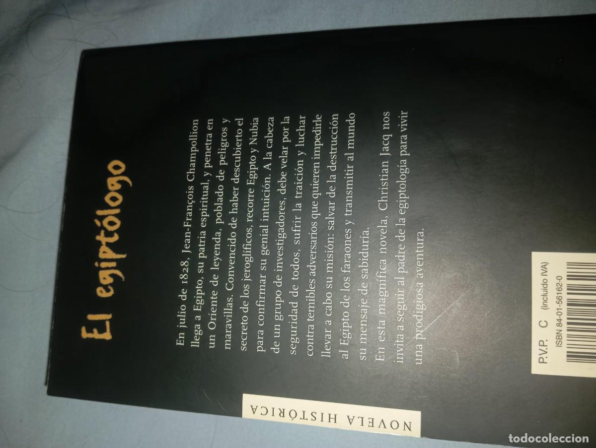 Libros de segunda mano: Libro 2-Centinela y El Egiptolo - Foto 5