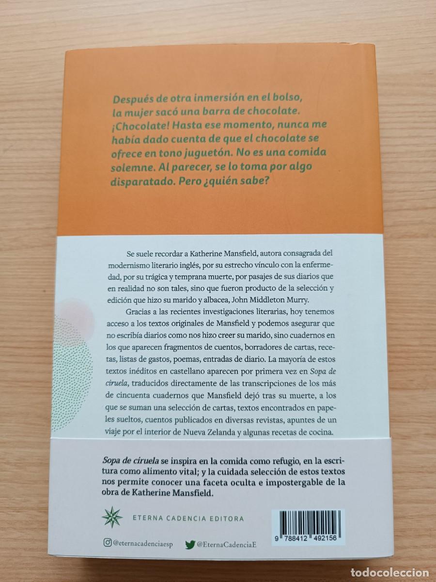 Libros de segunda mano: Sopa de ciruela - Katherine Mansfield - Foto 2