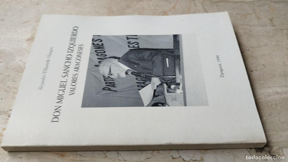 Libros de segunda mano: DON MIGUEL SANCHO IZQUIERDO / ALEJANDRO VILLAVERDE / ZUX 23 / PARTIDO ARAGONES