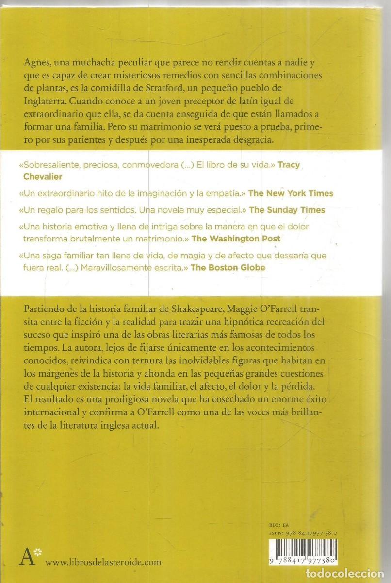 Libros de segunda mano: MAGGIE OFARRELL. HAMNET. LIBROS DEL ASTEROIDE. - Foto 2