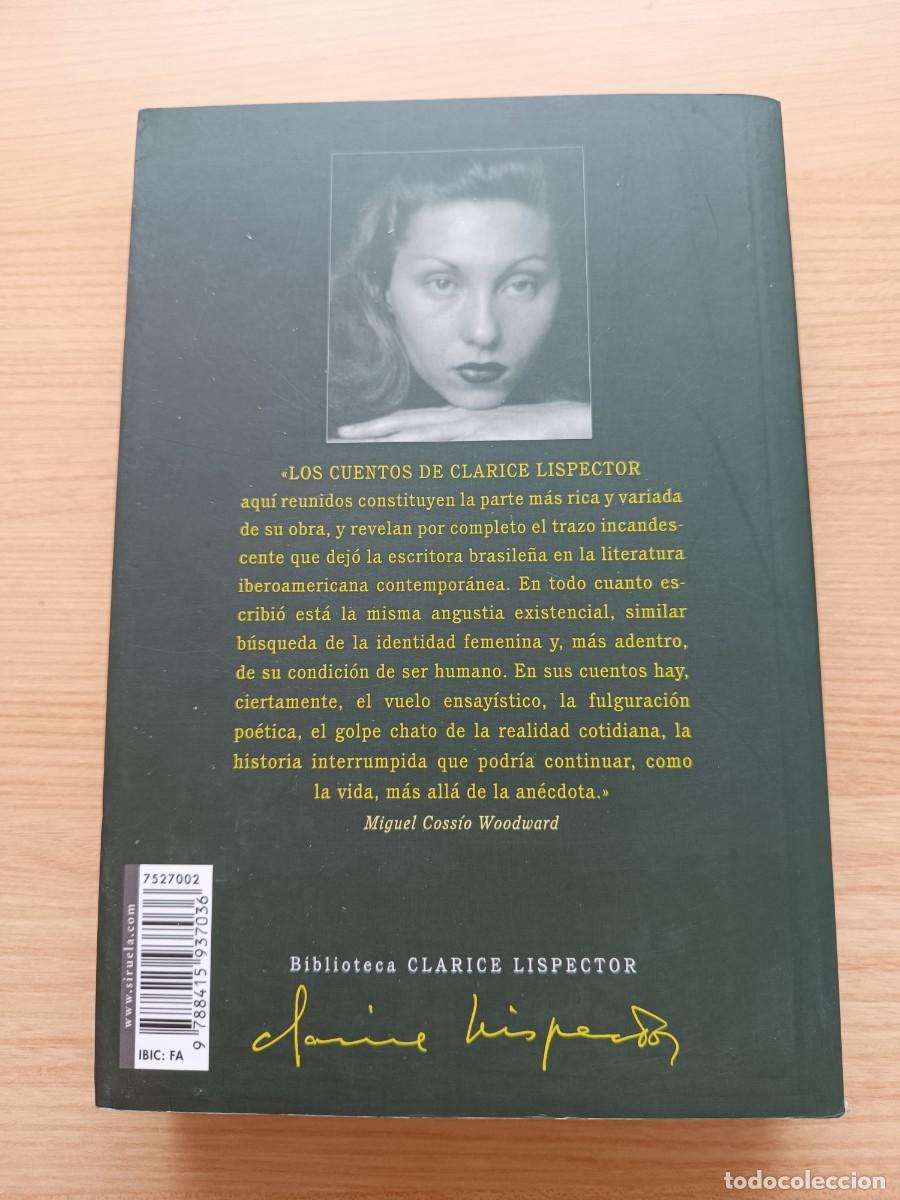 Libros de segunda mano: Cuentos reunidos - Clarice Lispector. Siruela - Foto 2