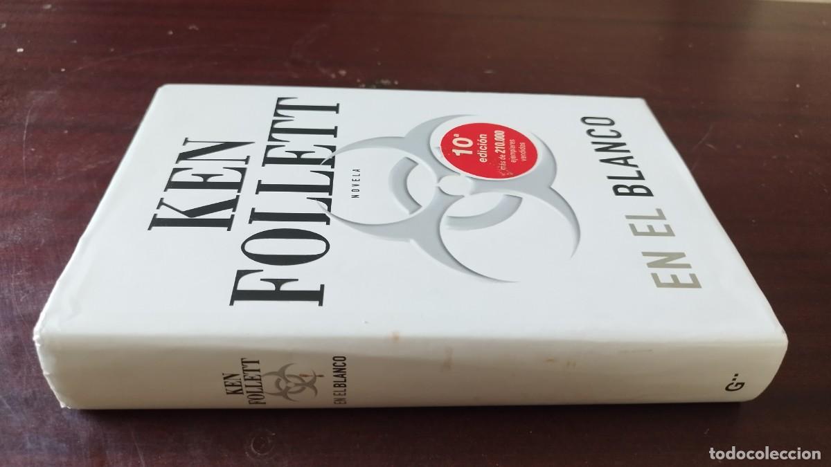 Libros de segunda mano: EN EL BLANCO / KEN FOLLETT / CAJA 604 / GRIJALBO