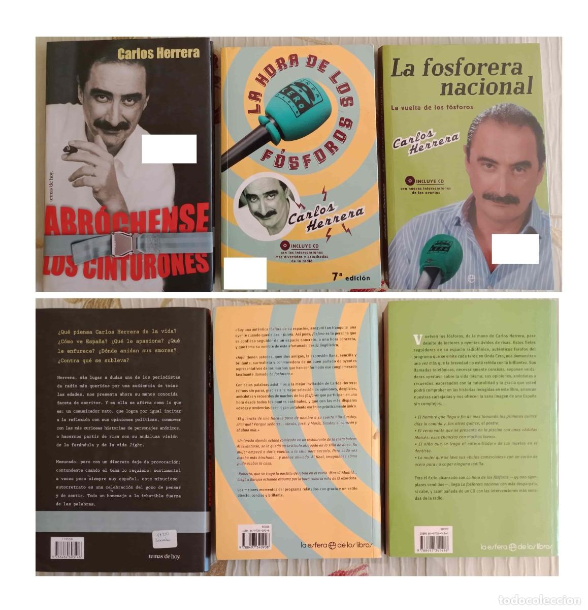 Libros de segunda mano: CARLOS HERRERA - 3 LIBROS